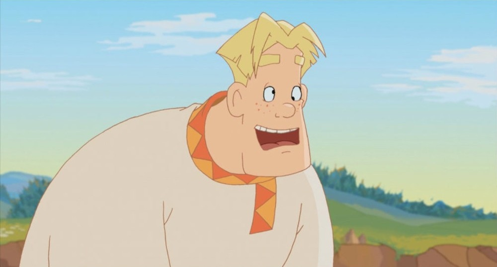 У Алёши Поповича глаза в разные стороны